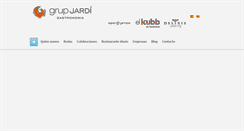 Desktop Screenshot of grupjardi.com